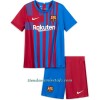 Conjunto (Camiseta+Pantalón Corto) FC Barcelona Primera Equipación 2021/22 - Niño